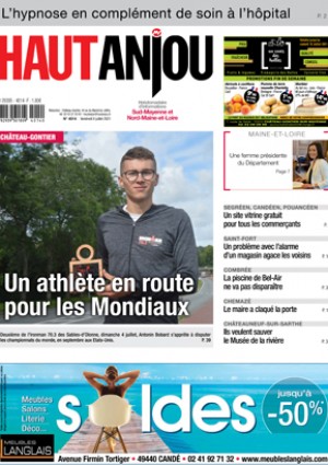 Un athlète en route pour les Mondiaux